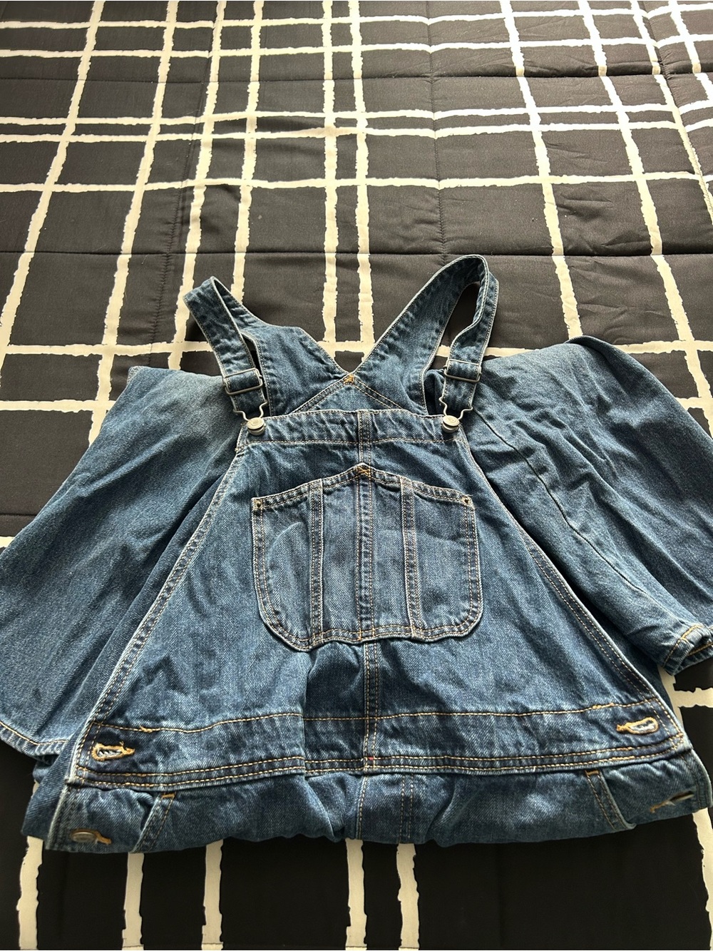 Blue Denim Overalls - Old Navy
